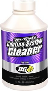 BG Universal Cooling System Cleaner BG540 - премахва натрупаните ръжди, котлен камък, масла и тежки минерални в охладителната система