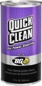 BG Products Quick Clean BG108 - добавка за почистване на хидравликата на волана