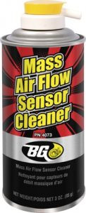 BG Products Mass Air Flow Sensor Cleaner BG4073 - препарат за почистване на дебитомер