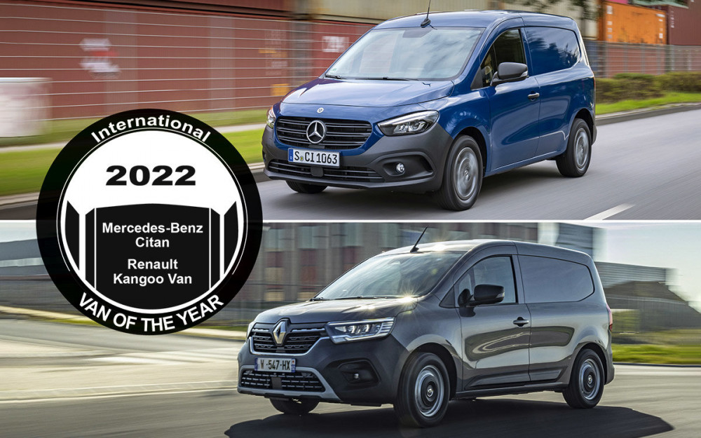 Renault Kangoo Van и Mercedes Citan поделиха приза 