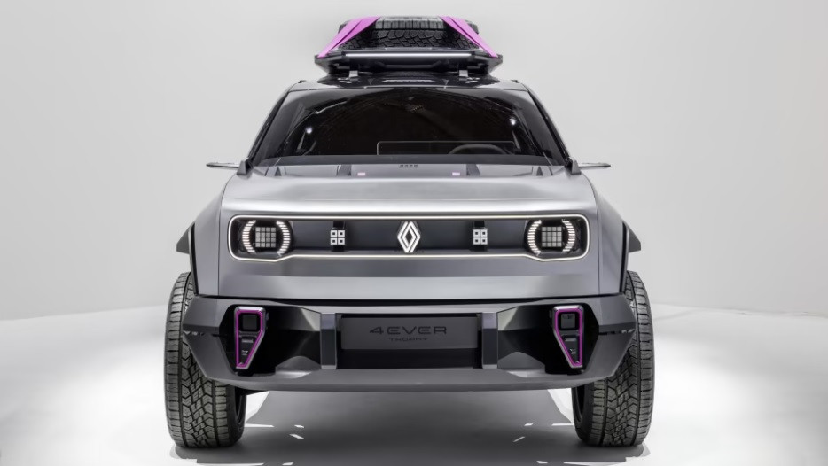 Renault показва електрическата офроуд концепция SUV Renault 4 2025