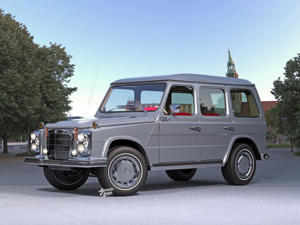 Ами ако Mercedes-Benz G-Class беше пуснат на пазара през 1969 г. като луксозен SUV?