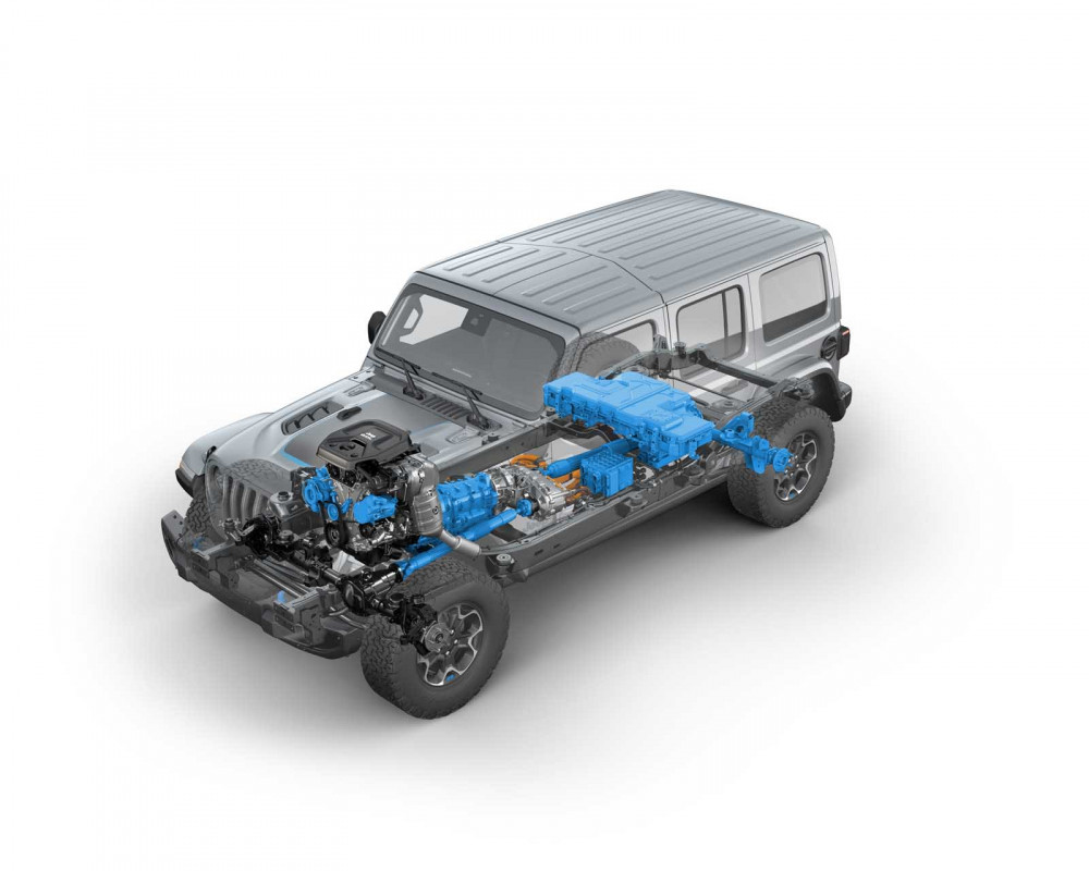 Jeep изтегля Wrangler 4xe PHEV 2022- 2023 заради предпазител на батерията