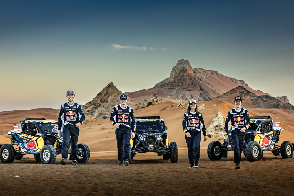 Red Bull и Can-Am обединяват сили в офроуд състезания, подготвят Dream Team за Дакар (Видео)