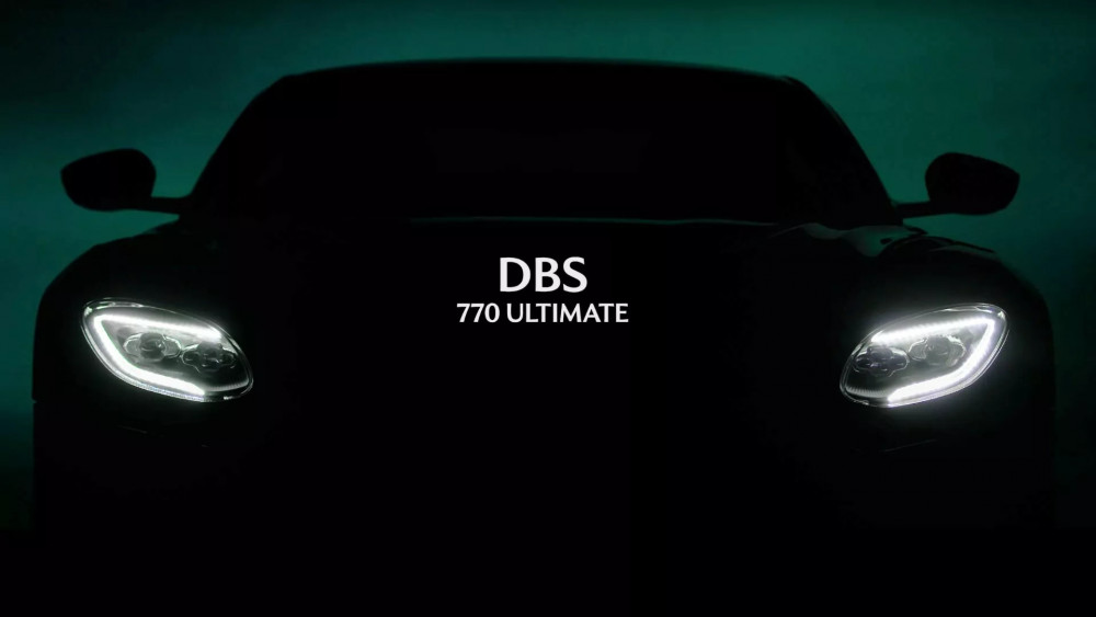 Aston Martin публикува тийзър видео на DBS 770 Ultimate (Видео)