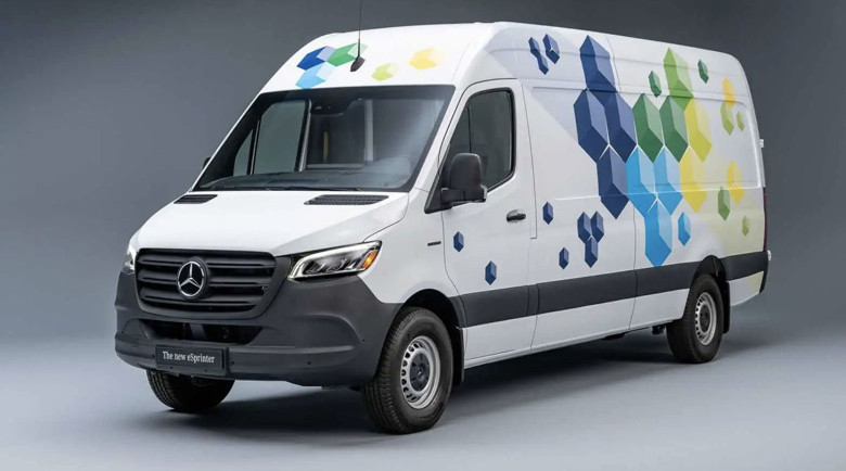 Mercedes представи електрически Sprinter с огромна батерия