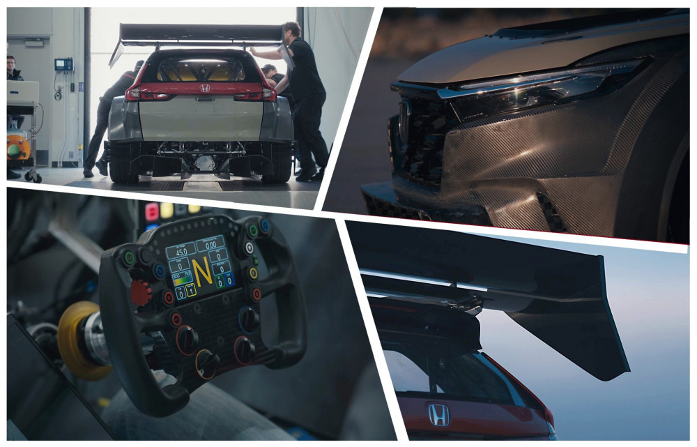 ВИДЕО: Honda направи хибриден състезателен CR-V с мощност 800 к.с