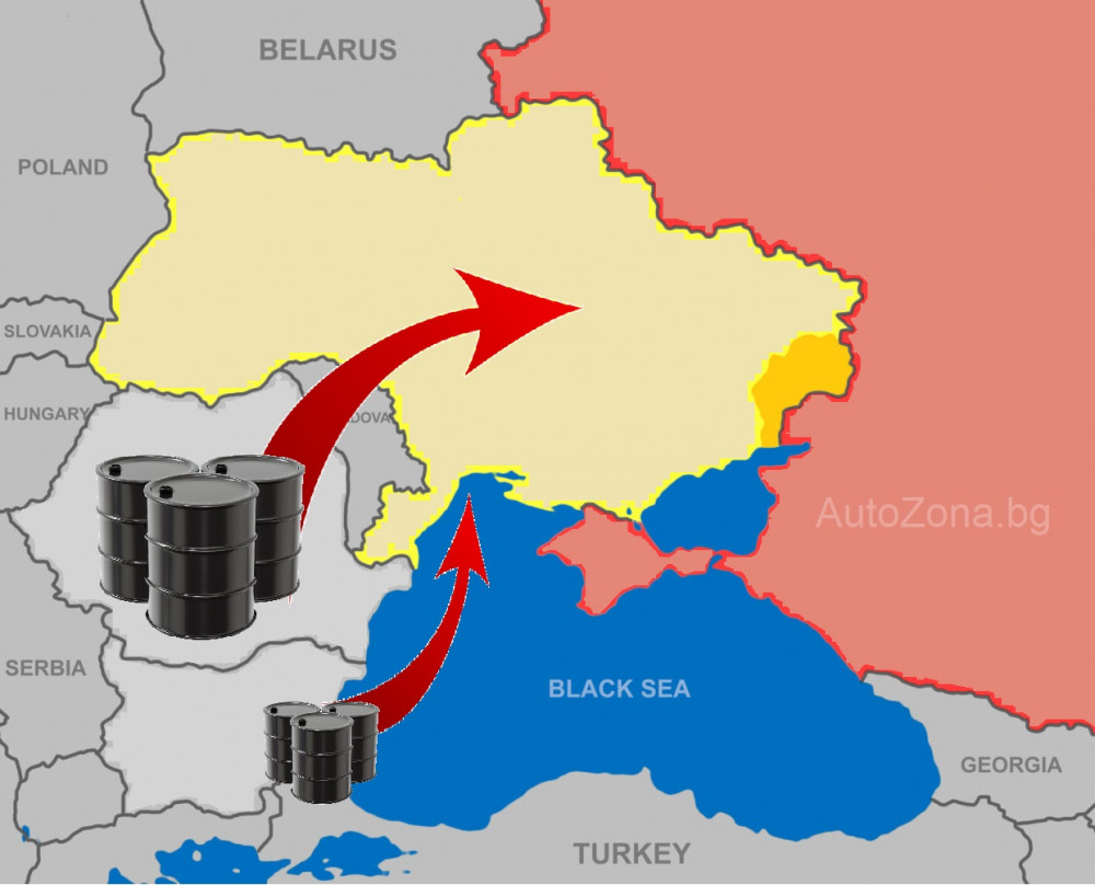 Румъния измести България и стана основният доставчик на горива за Украйна