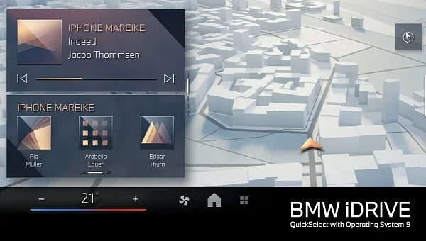 BMW обновява информационноразвлекателната система iDrive