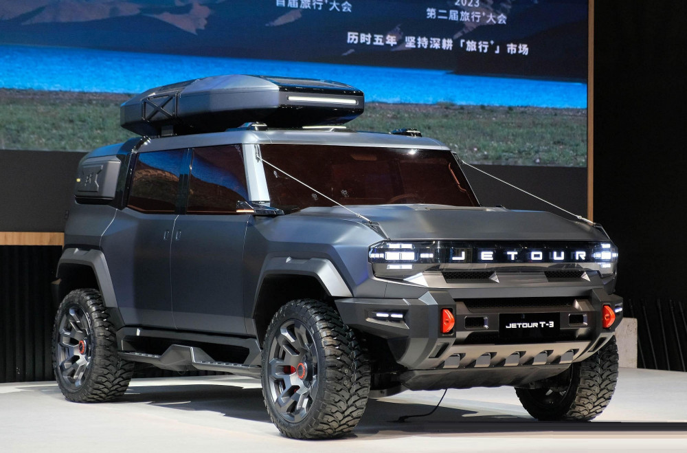 Автоизложение Шанхай 2023: Jetour T-3 Concept – FJ Cruiser на стероиди