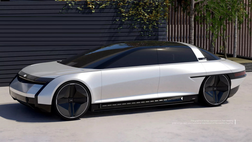 Hyundai 9 Concept EV: Футуристичен луксозен спортен седан, вдъхновен от миналото