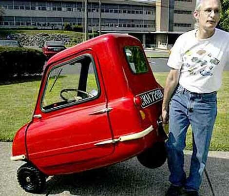 Peel P50 държи рекорда на Гинес за наймалък сериен автомобил на света