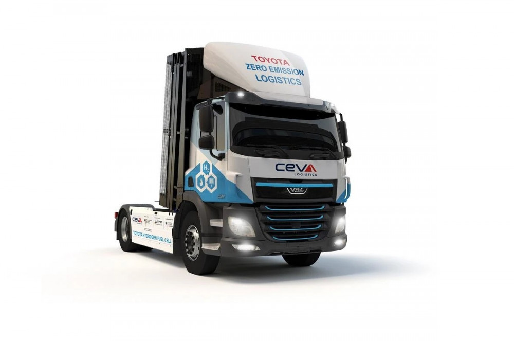 CEVA Logistics и Toyota Motor Europe тестват нов камион с водородни горивни клетки