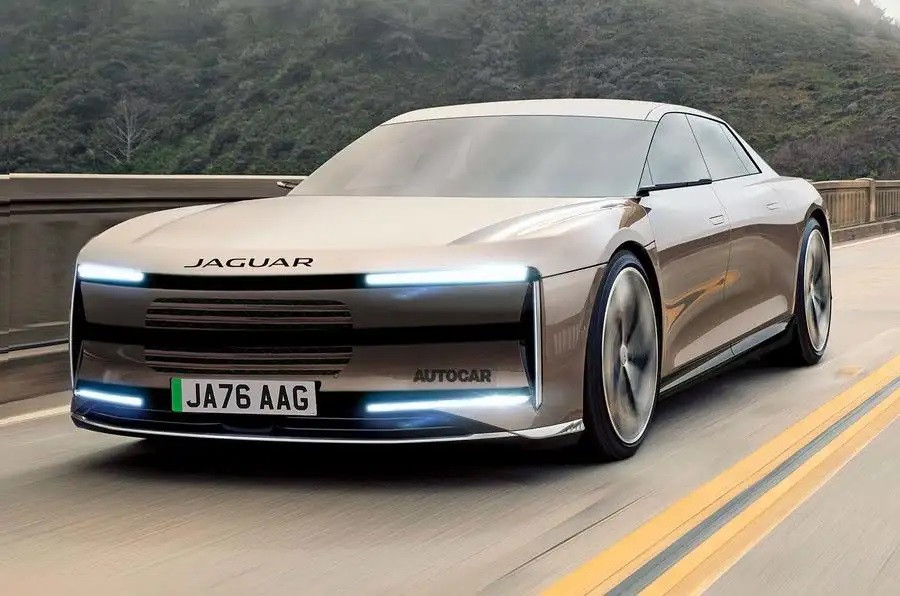 Jaguar ще пусне голяма електрическа лимузина, която да замени XJ
