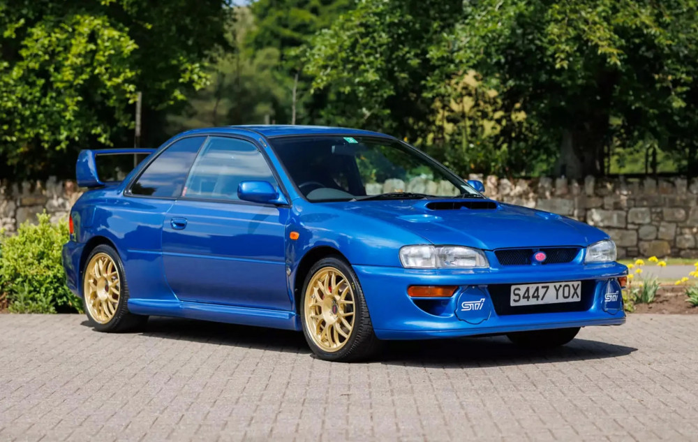 Subaru Impreza STI 22B, собственост на Колин Макрей, бе продаден за 600 000 $