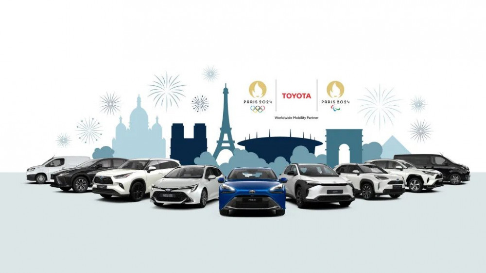 Toyota с изцяло електрифициран парк за олимпийските игри