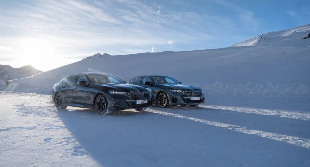 BMW тества автономност на Серия 5 в Алпите
