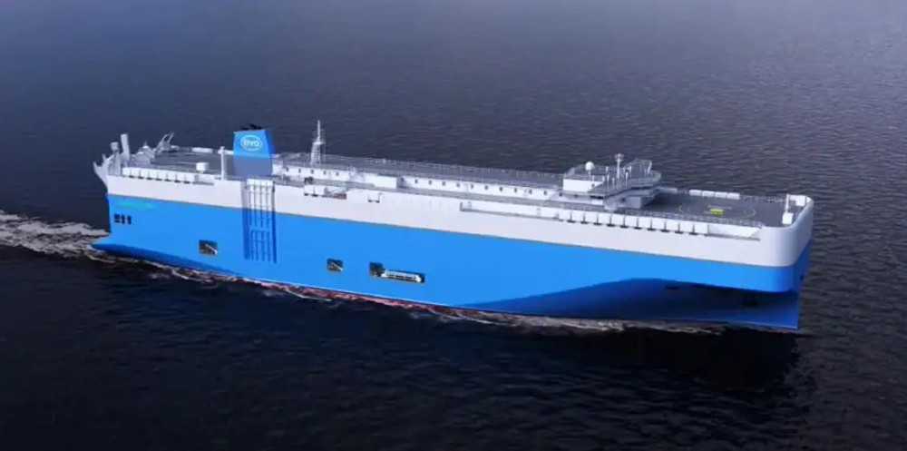 BYD поръчват осем ро-ро кораба, способни да транспортират по 7700 коли