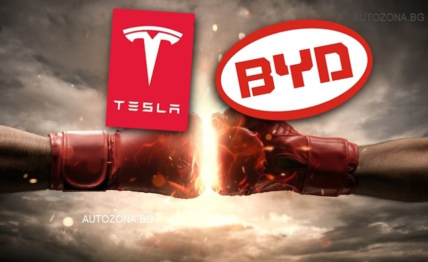 BYD или Tesla? Кой е най-големият производител на EV в момента