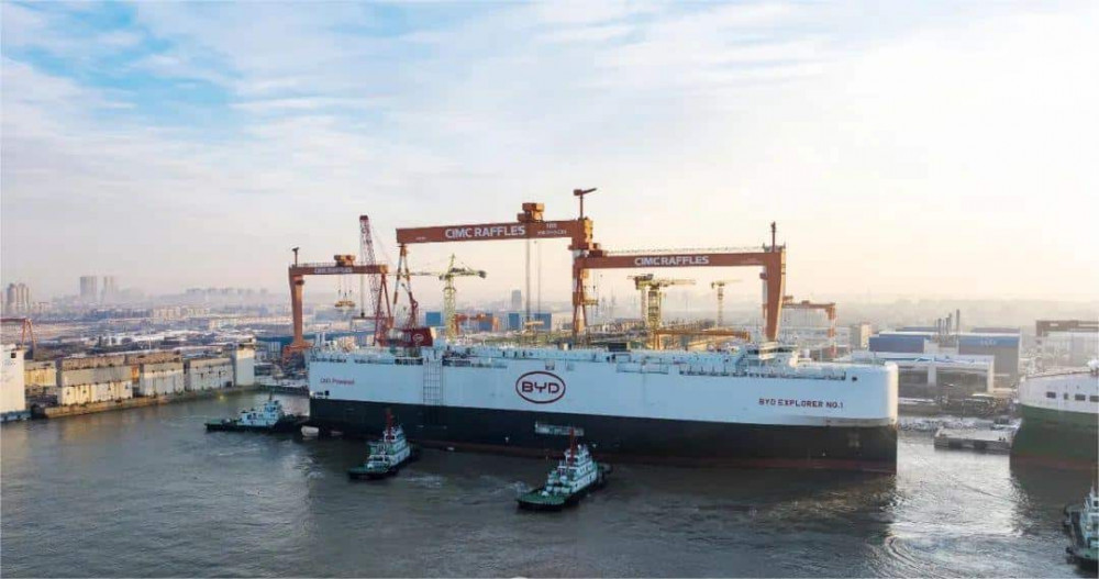 ВИДЕО: Първият транспортен кораб на BYD EXPLORER NO.1 вече е доставен