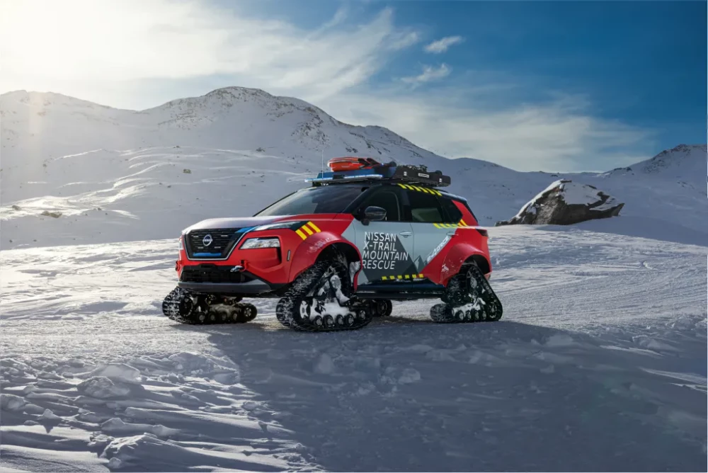 Nissan направи X-Trail Mountain Rescue