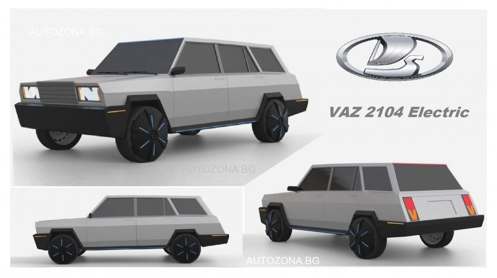 Култовият ВАЗ-2104 се завръща като електромобил