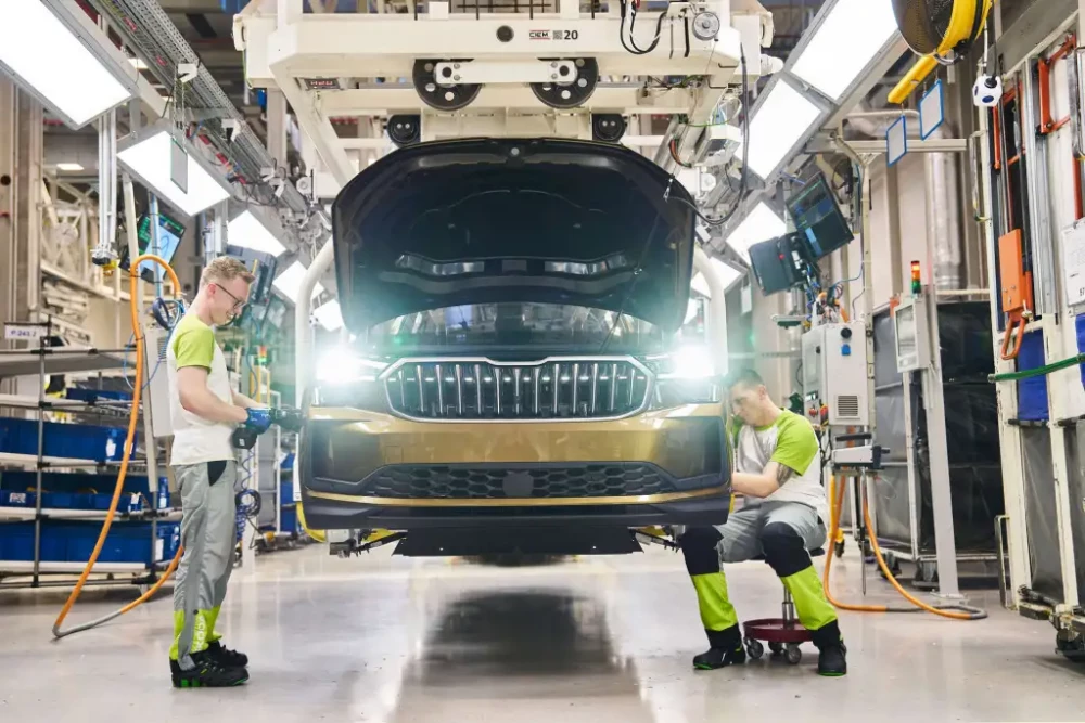 Škoda стартира производството на Kodiaq