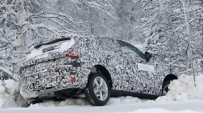 Прототип на най-новото Audi катастрофира по време на тестове