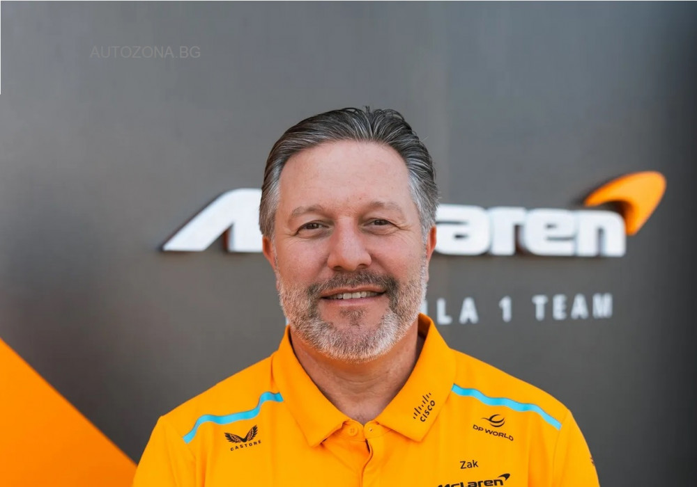 Шефът на McLaren Зак Браун подписа нов дългосрочен договор