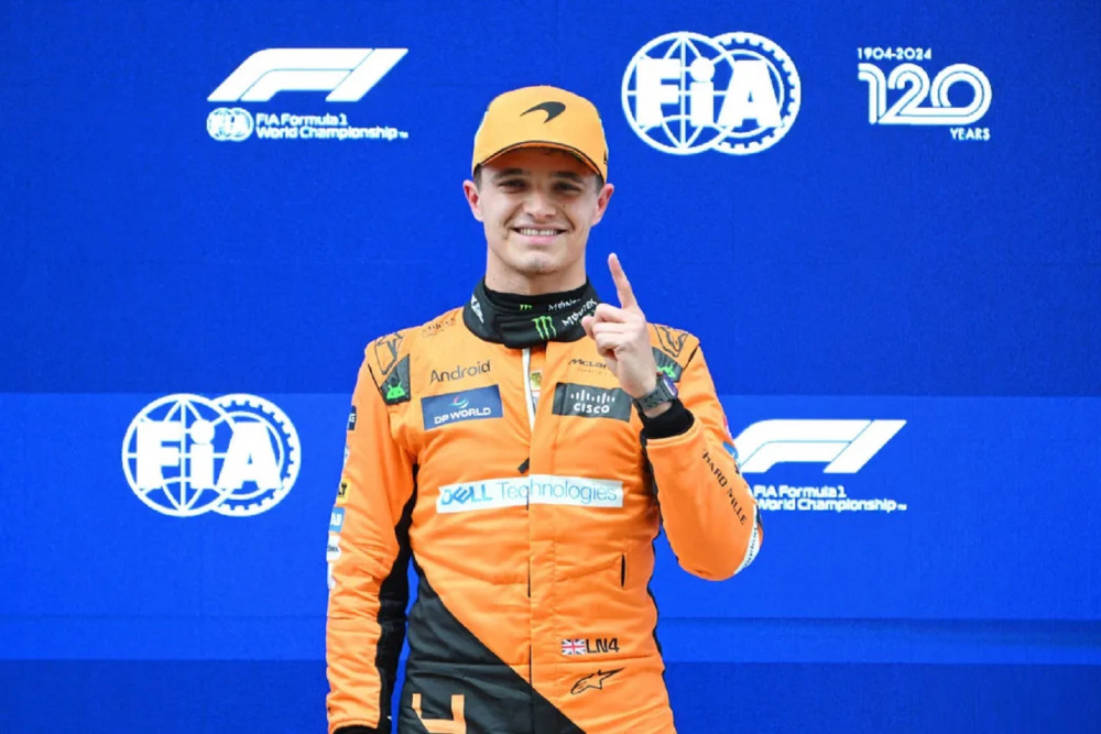„Винаги, когато завърша зад Макс, чувствам, че е победа“: Норис в екстаз след подиума на GP на Китай