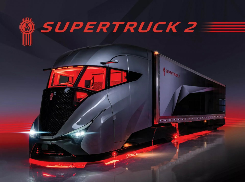 ВИДЕО: Kenworth SuperTruck 2 – екологичният камион на бъдещето