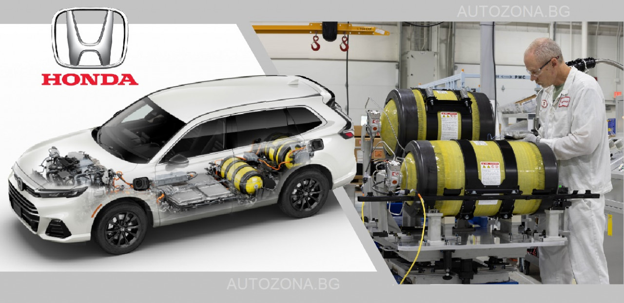 ВИДЕО: Honda започна производството на електрическия CR-V e:FCEV с горивни клетки