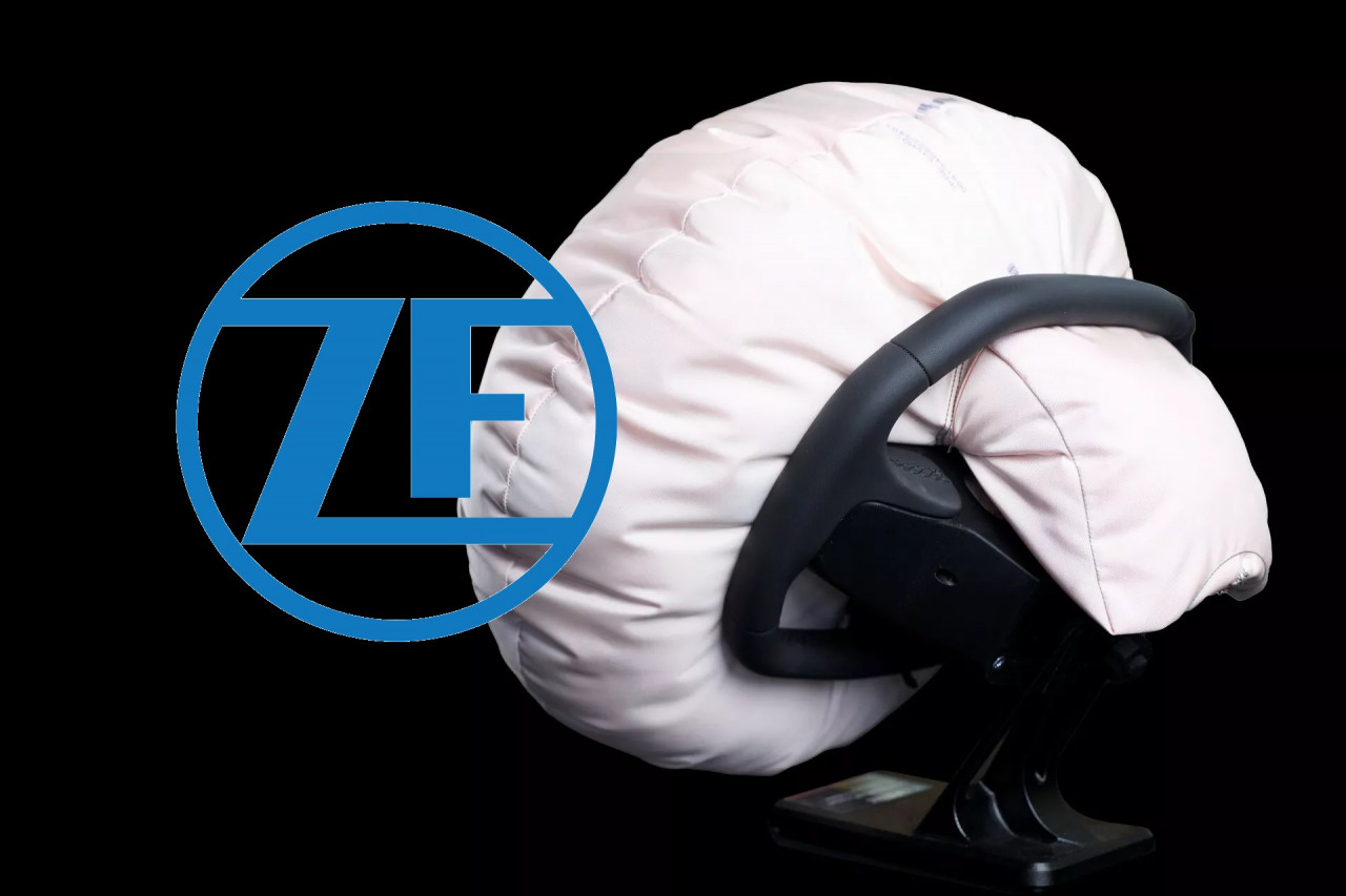 Новият дизайн на въздушната възглавница на ZF може да промени воланите завинаги