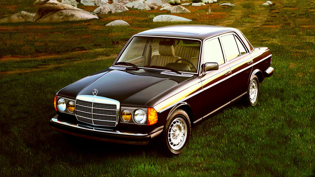 Mercedes W 123 от САЩ с изумителен пробег