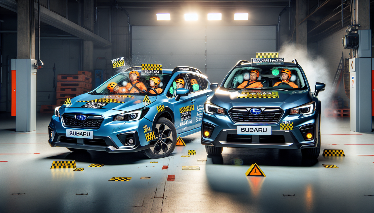 Subaru с впечатляващ резултат от Euro NCAP тестовете