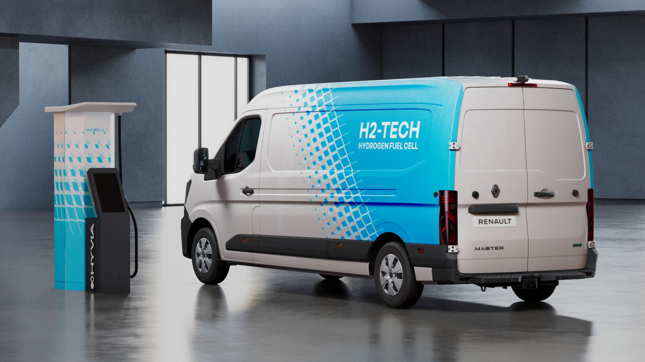 Новите водородни лекотоварни модели: Renault Master H2-TECH за устойчива мобилност