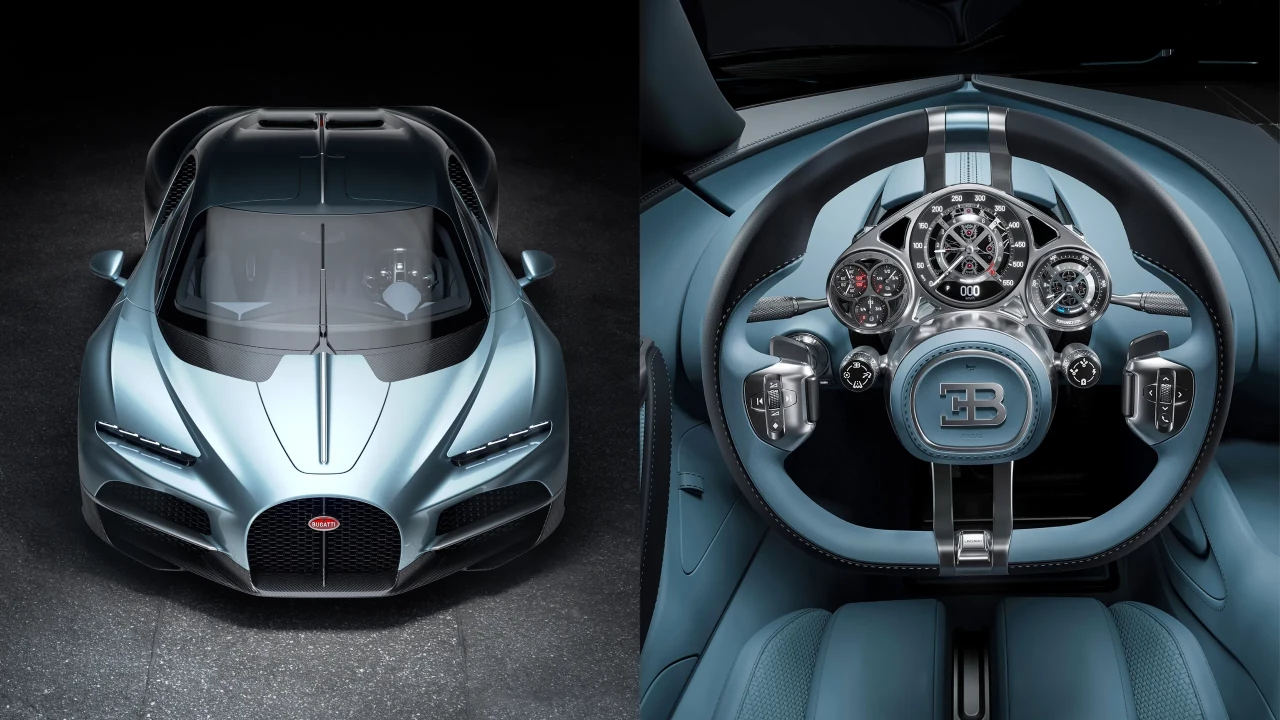 Шасито на Bugatti Tourbillon: истинско произведение на изкуството