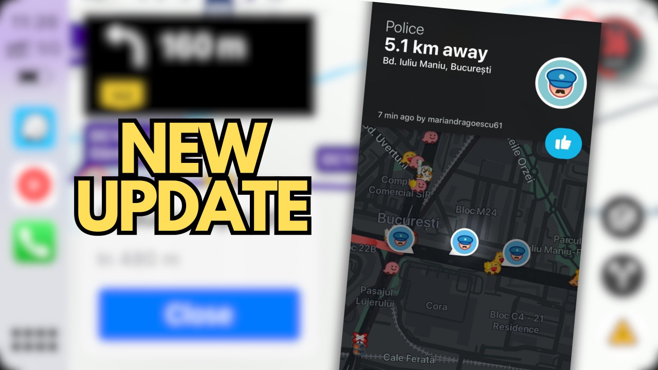 Нов ъпдейт на Waze за Apple CarPlay, Android новостите се бавят