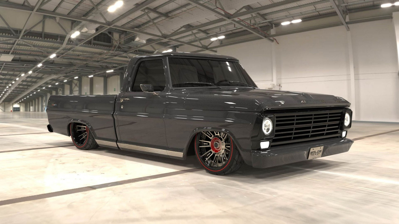 Соломон Лунгер изгражда 1969 Ford F-100 за шоуто SEMA