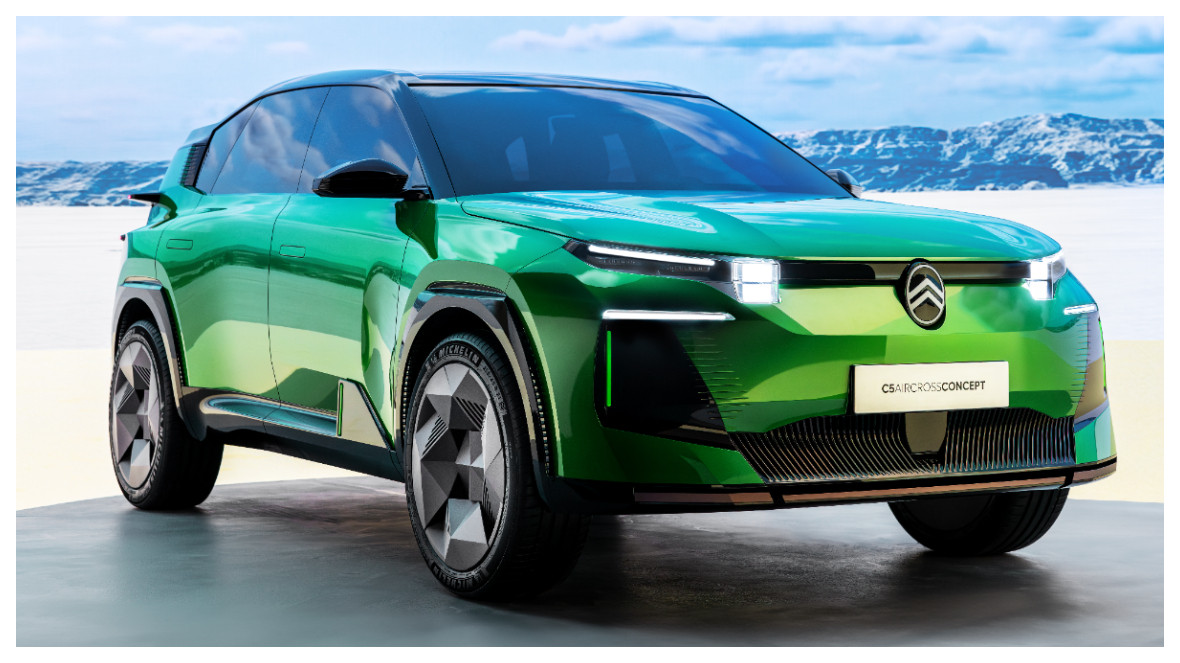 Citroen C5 Aircross Concept дебютира в Париж