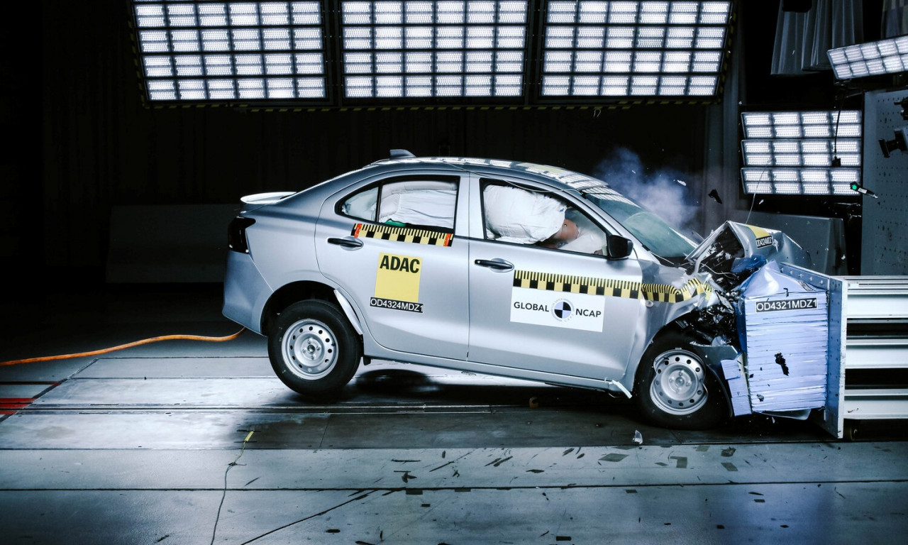 Suzuki Dzire 2024: 5 звезди от Global NCAP