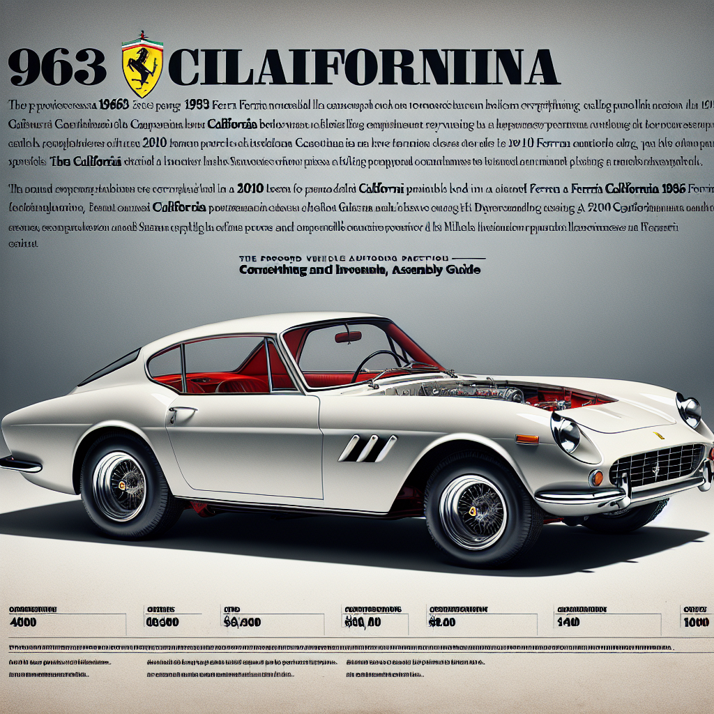 1963 Ferrari с тяло на 2010 California е съвременна автомобилна сензация