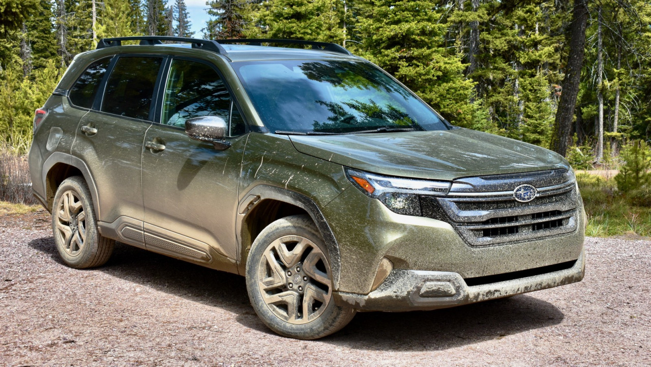 Subaru Forester Hybrid шпиониран за първи път