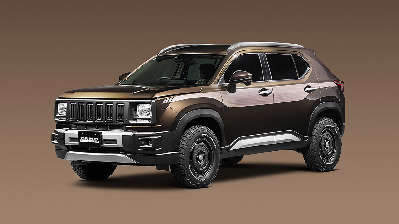 DAMD представя WR-V Reverb: вдъхновен от XJ Jeep Cherokee