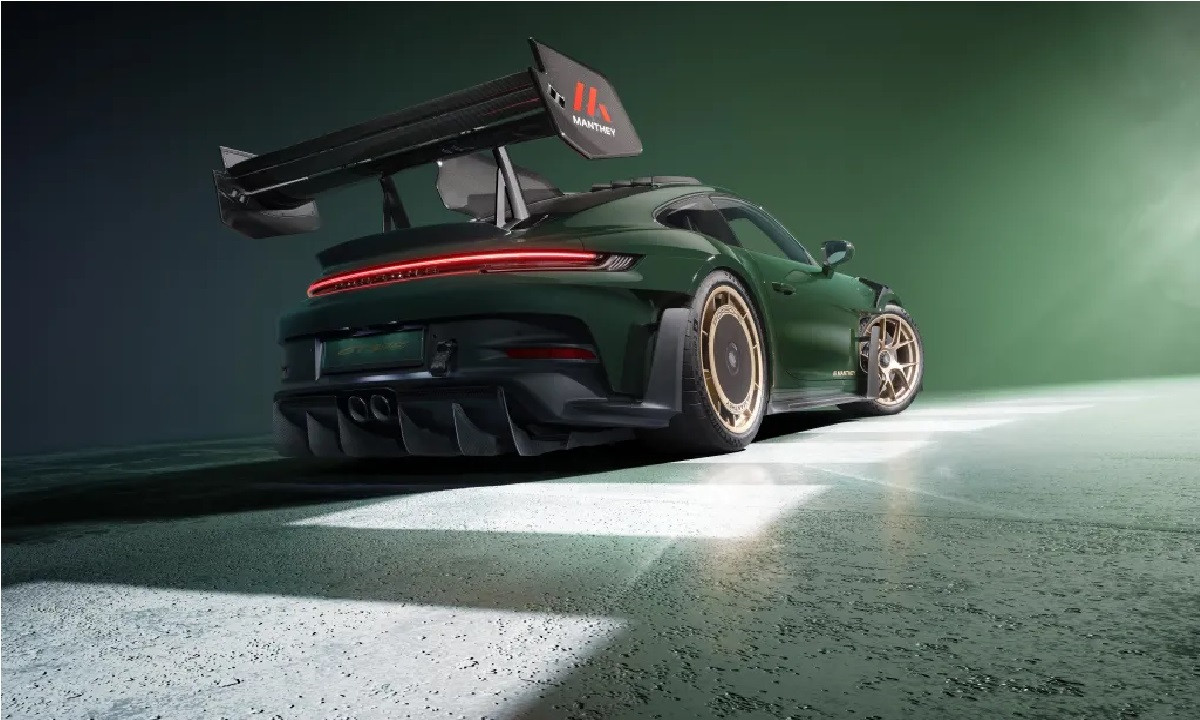 Максимална скорост с Porsche 911 GT3 RS Manthey