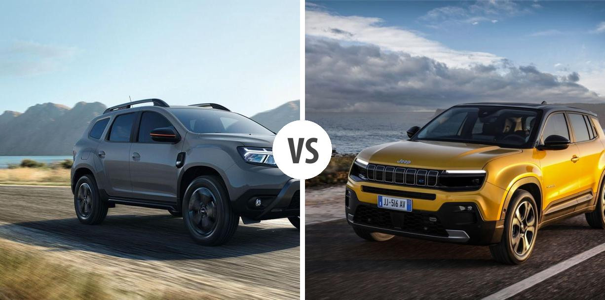 Дуел на офроуд герои: Jeep Avenger срещу Dacia Duster