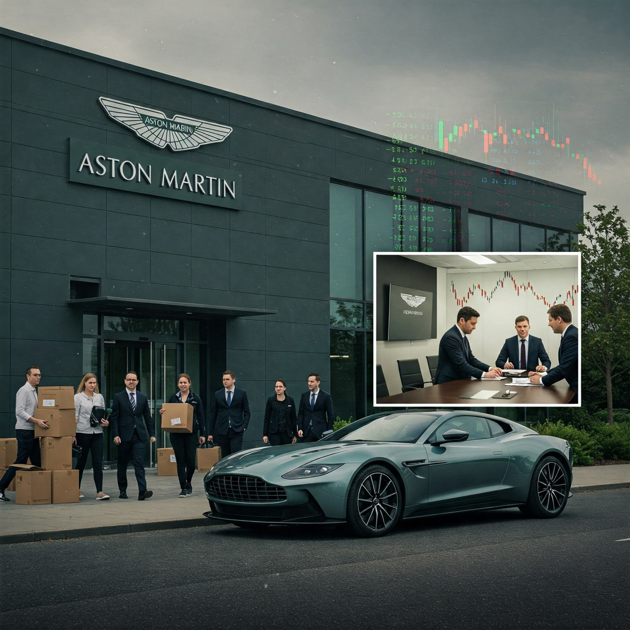 Aston Martin планира да съкрати 5 процента от работната сила