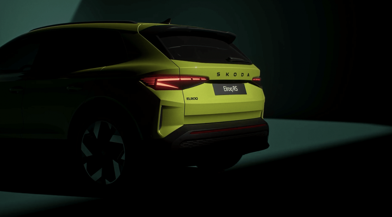 Skoda Elroq: електрическият SUV ще има своя спортна версия RS