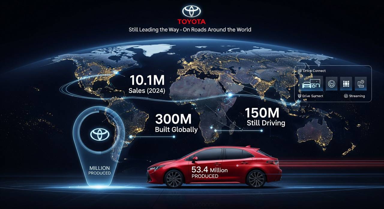 Toyota разкрива колко от нейните автомобили са на пътя Toyota разкрива колко от нейните автомобили са на пътя