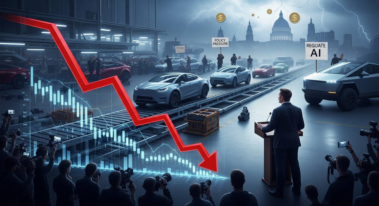 Загубите на Tesla нарастват на фона на 'променящо се политическо настроение'' Загубите на Tesla нарастват на фона на 'променящо се политическо настроение''